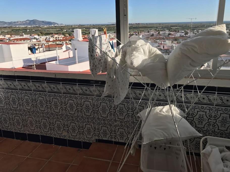 Amazing Sea And Mountain View! Casita Pinata Apartment Salobrena Exterior photo